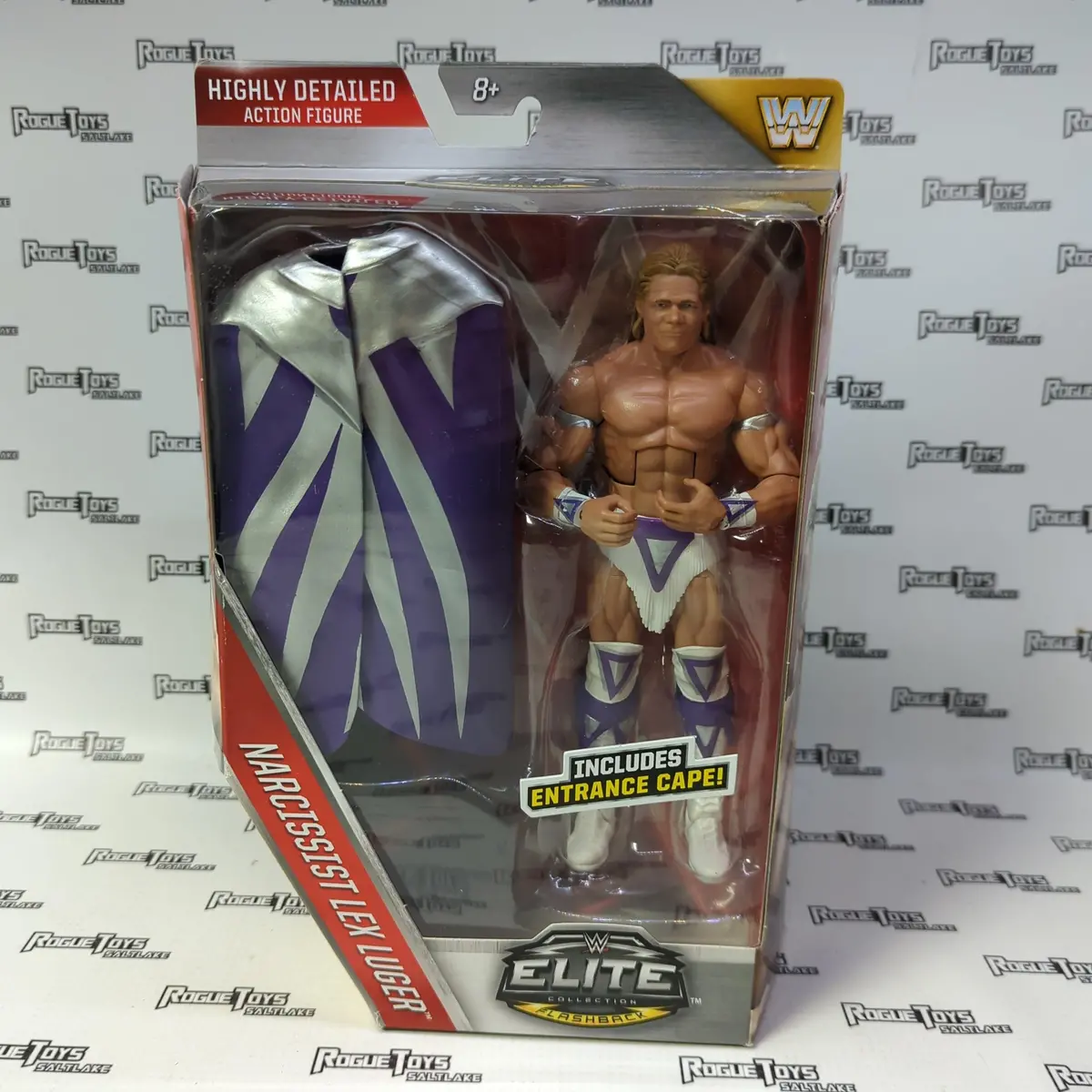Mattel Wwe Elite Collection Flashback Series 45 Narcissist Lex Luger 1
