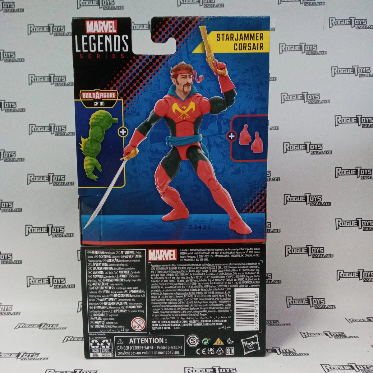 Hasbro Marvel Legends Series X-Men Starjammer Corsair (Ch'od Wave) 2
