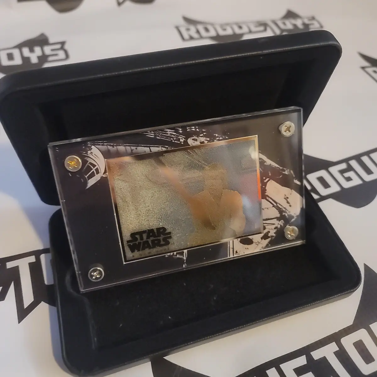 Star Wars Trilogy 24K Gold Collectibles Commemorative Card Luke Skywalker 1