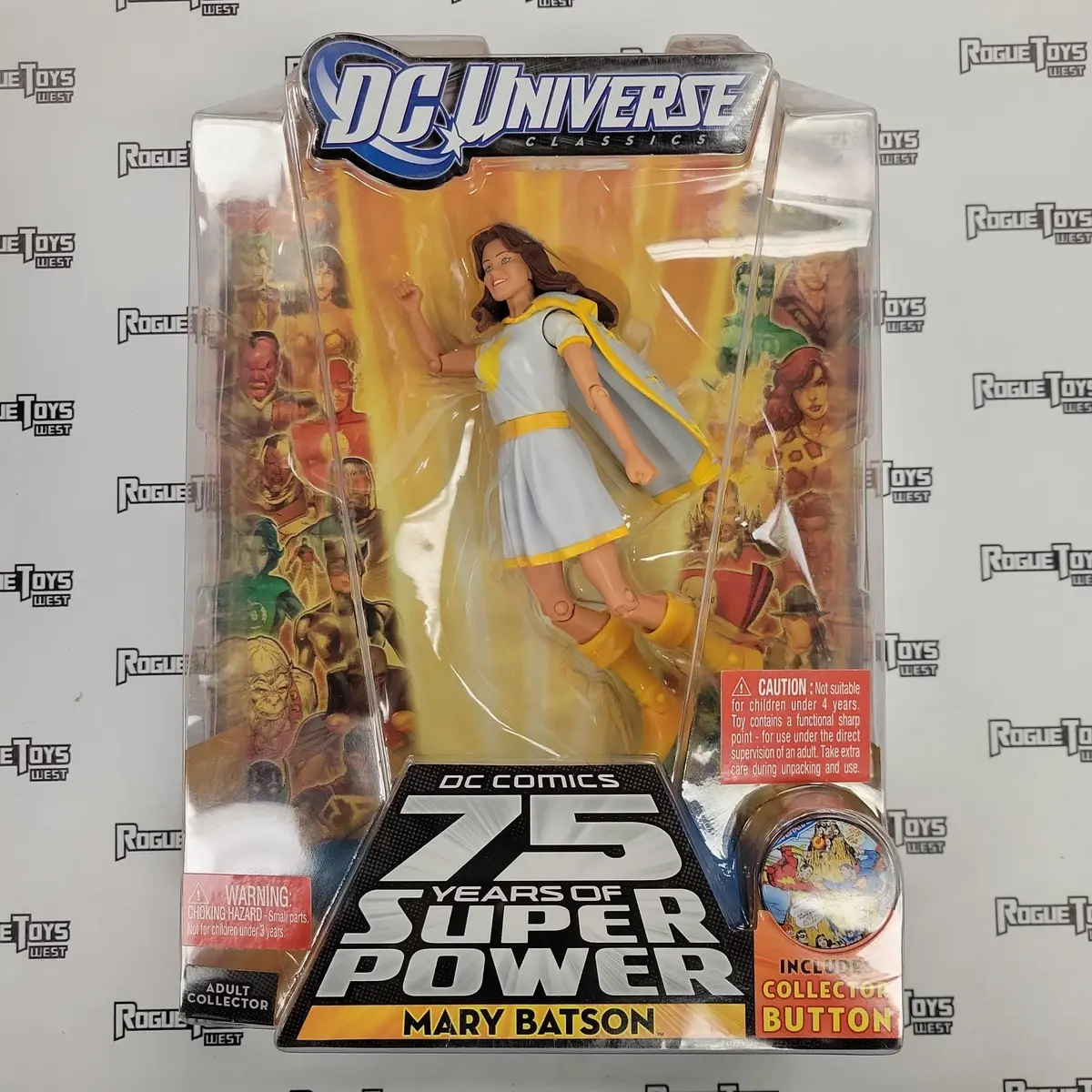 Mattel Dc Universe Classics 75 Years Of Super Power Darkseid Wave 12 Figure 6 Mary Batson (White Variant) 1