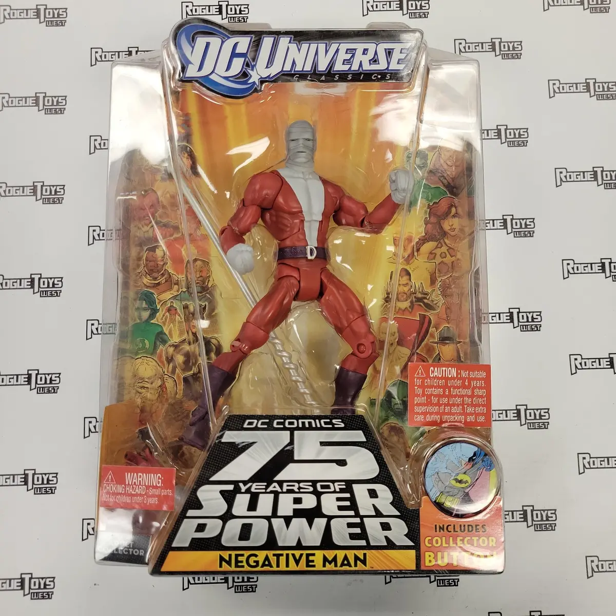 Mattel Dc Universe Classics 75 Years Of Super Power Trigon Wave 13 Figure 1 Negative Man 1