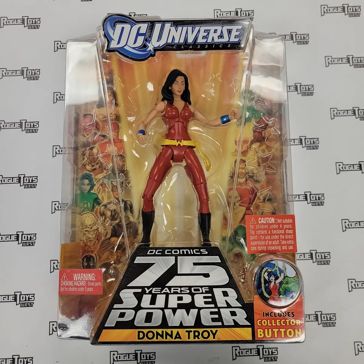 Mattel Dc Universe Classics 75 Years Of Super Power Trigon Wave 13 Figure 7 Donna Troy 1