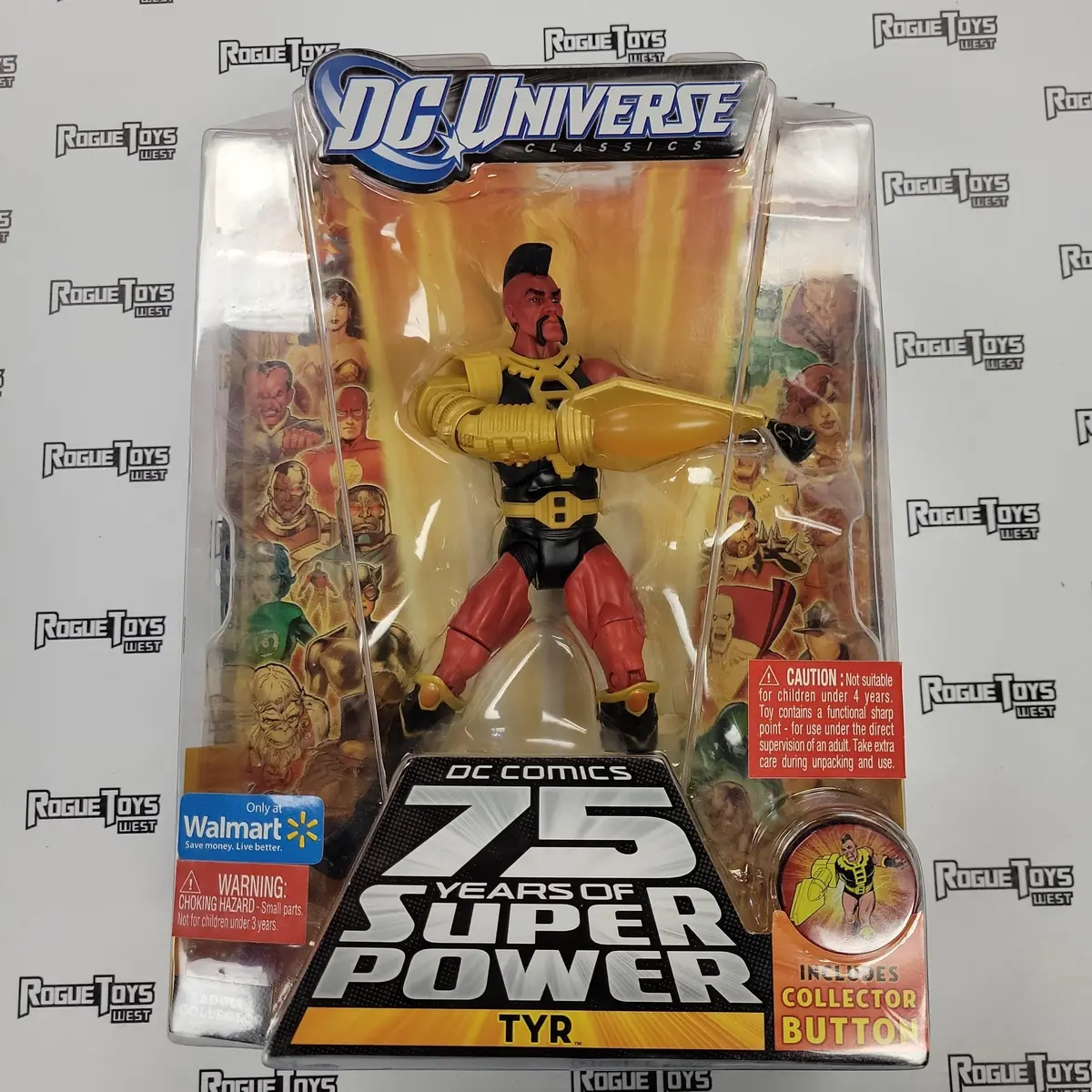 Mattel Dc Universe Classics 75 Years Of Super Power Ultra-Humanite Wave 14 Figure 3 Tyr (Walmart Exclusive) 1
