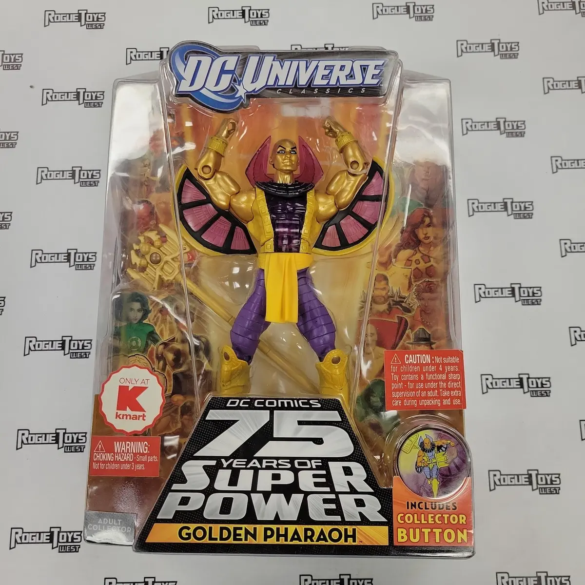Mattel Dc Universe Classics 75 Years Of Super Power Validus Wave 15 Figure 1 Golden Pharaoh (K-Mart Exclusive) 1
