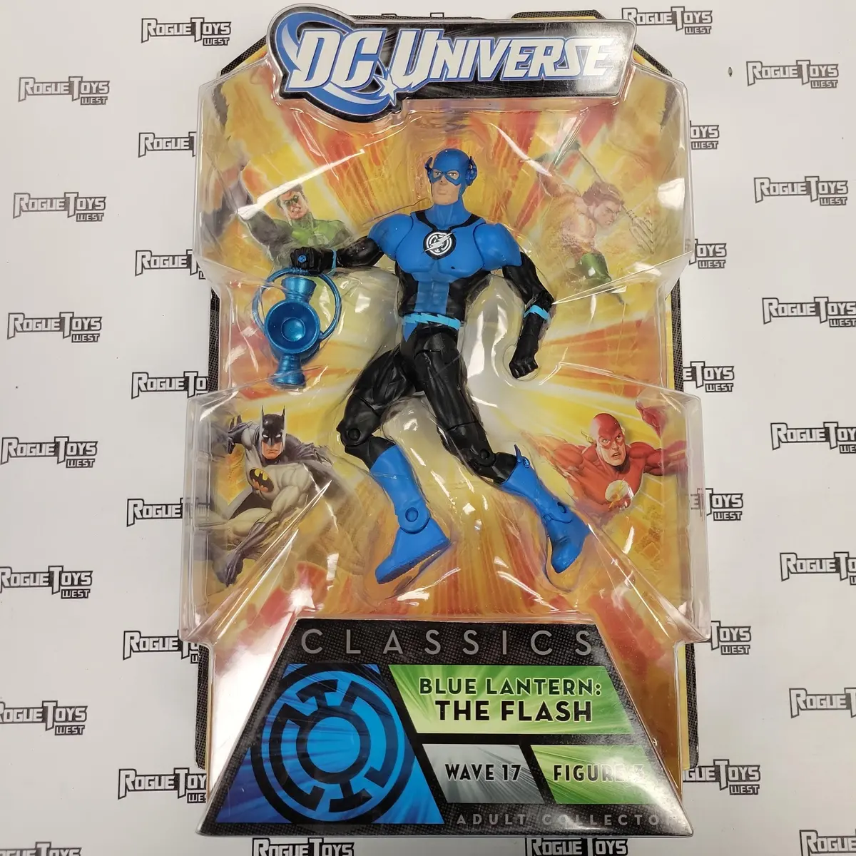 Mattel Dc Universe Classics The Anti-Monitor Wave 17 Figure 3 Blue Lantern: The Flash 1