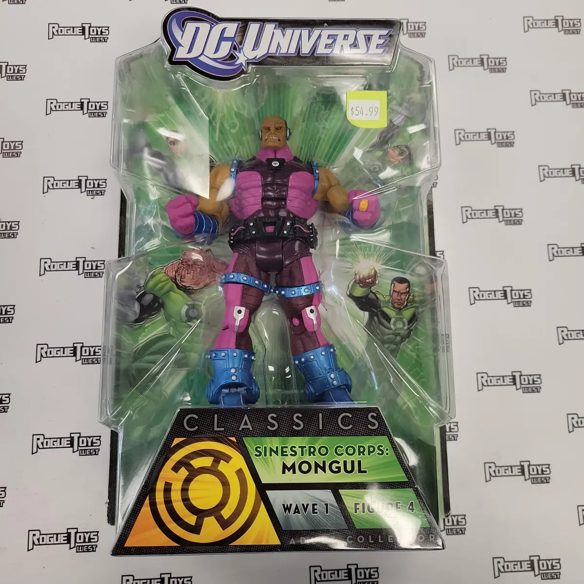 Mattel Dc Universe Green Lantern Classics Arkillo Wave 1 Figure 4 Sinestro Corps: Mongul 1