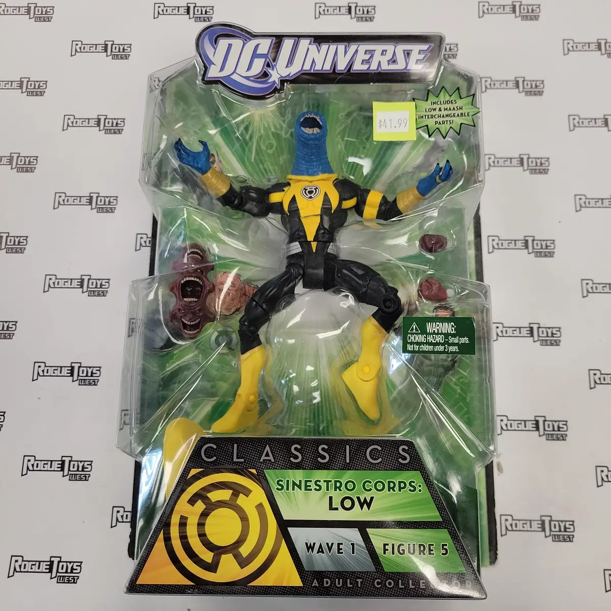 Mattel Dc Universe Green Lantern Classics Arkillo Wave 1 Figure 5 Sinestro Corps: Low 1