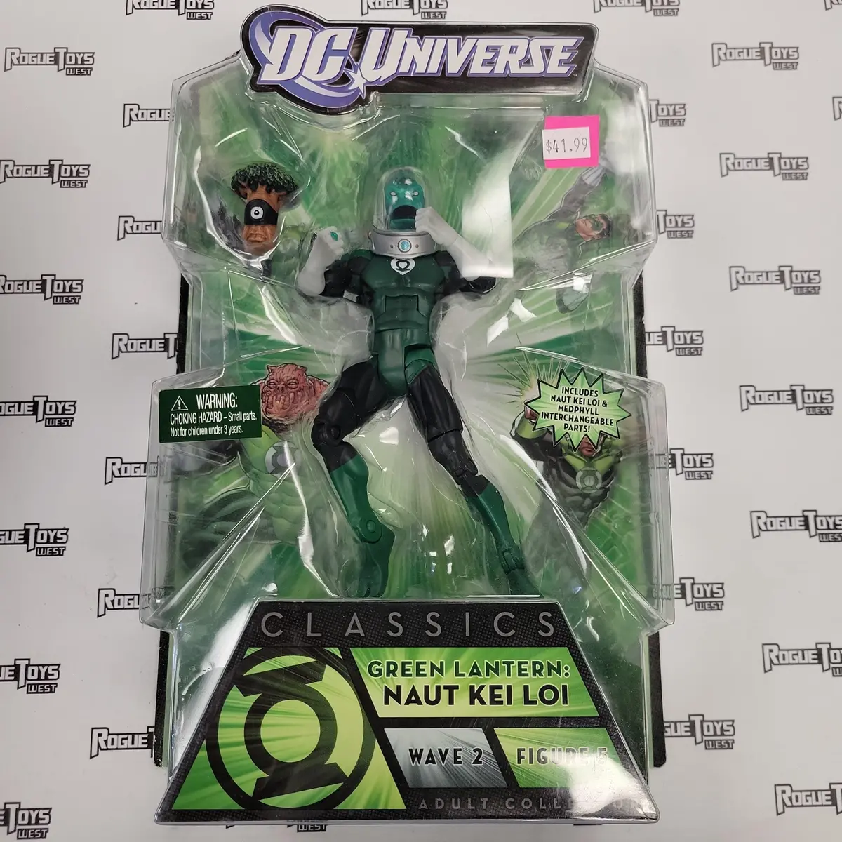 Mattel Dc Universe Green Lantern Classics Stel Wave 2 Figure 5 Green Lantern: Naut Kei Loi 1