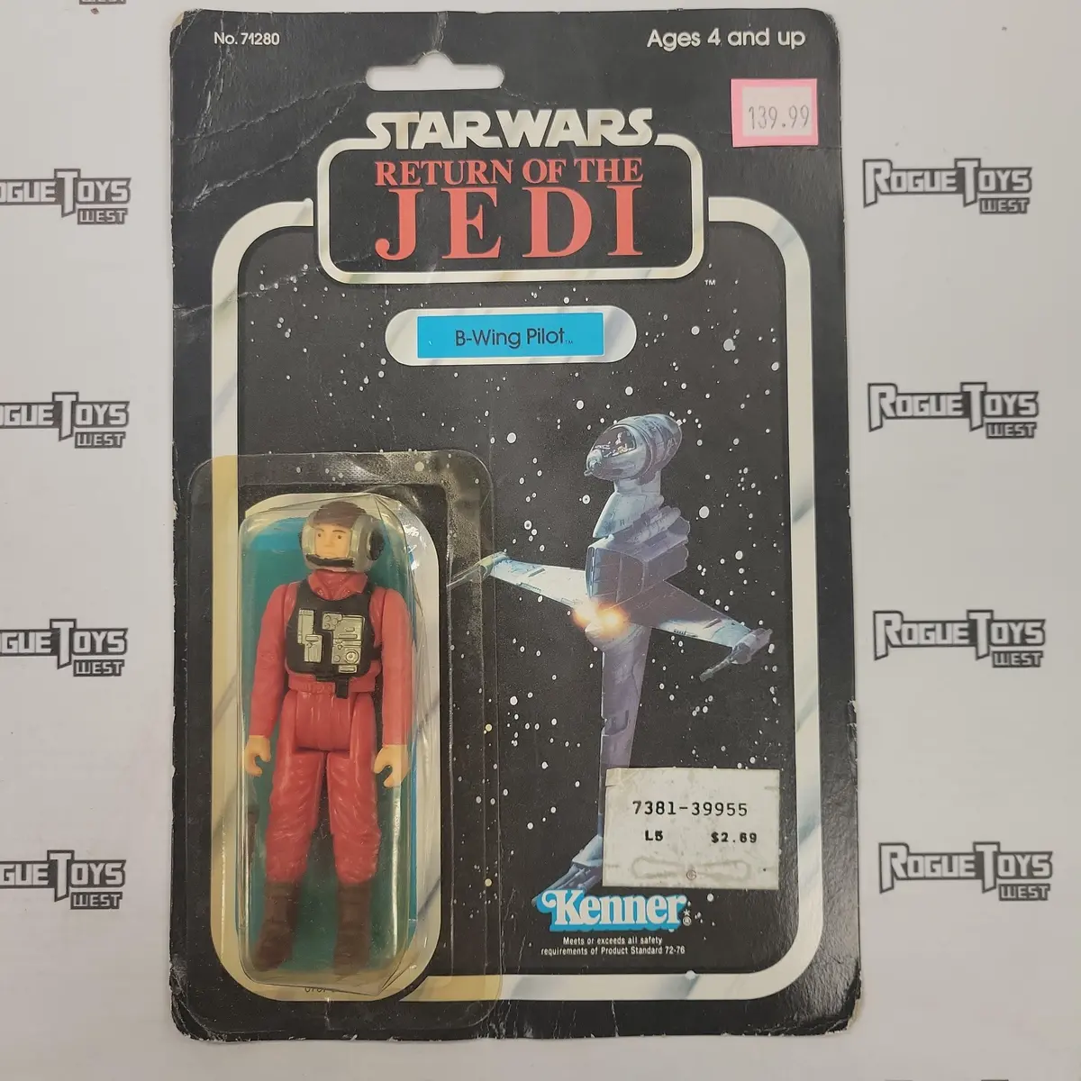 Kenner Star Wars Return Of The Jedi B-Wing Pilot 1
