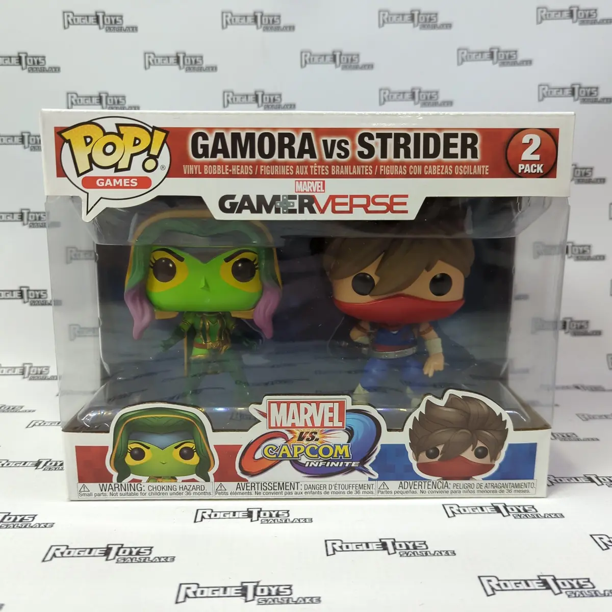 Funko Pop! Games Marvel Vs. Capcom Infinite Gamora Vs. Strider 1
