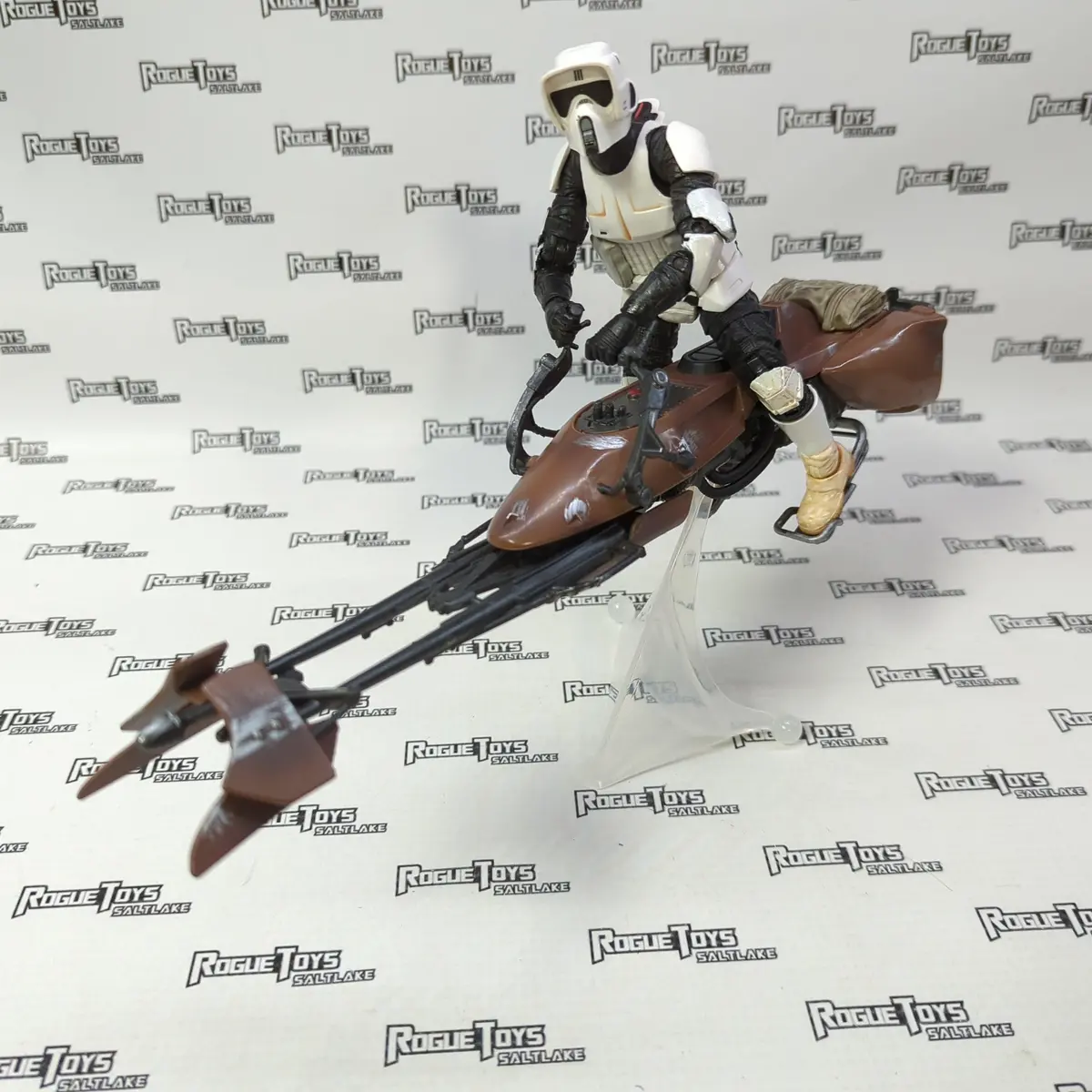 Hasbro Star Wars The Black Series Speeder Bike & Biker Scout 1