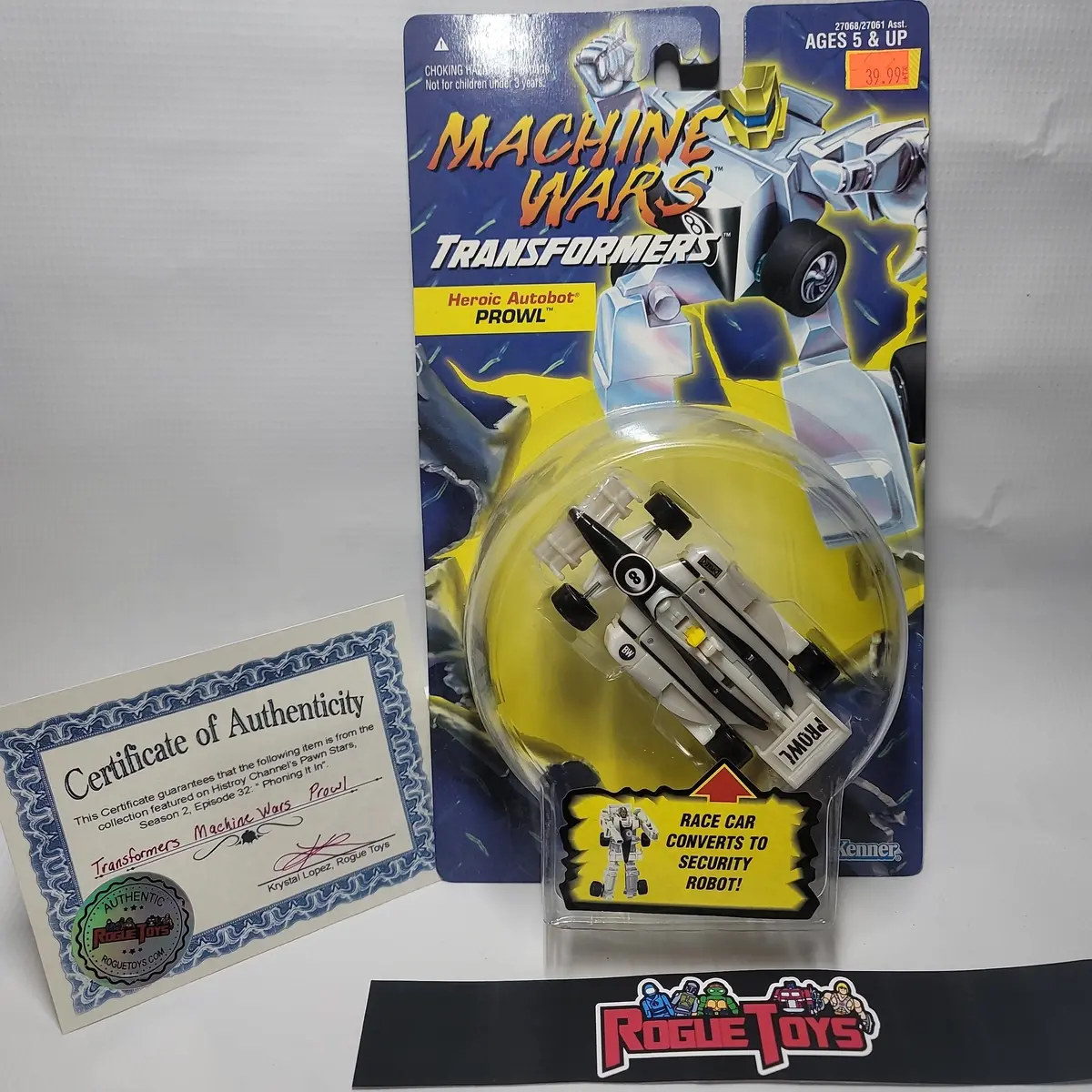 Kenner Transformers Machine Wars Basic Class Autobot Prowl (Kb Toys Exclusive) 1