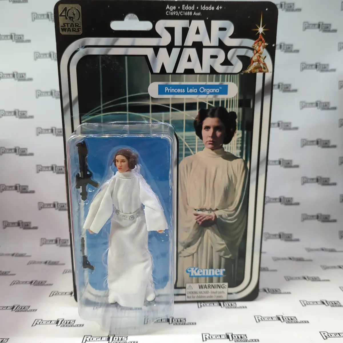 Hasbro Star Wars The Black Series 40Th Anniversary Princess Leia Organa 1
