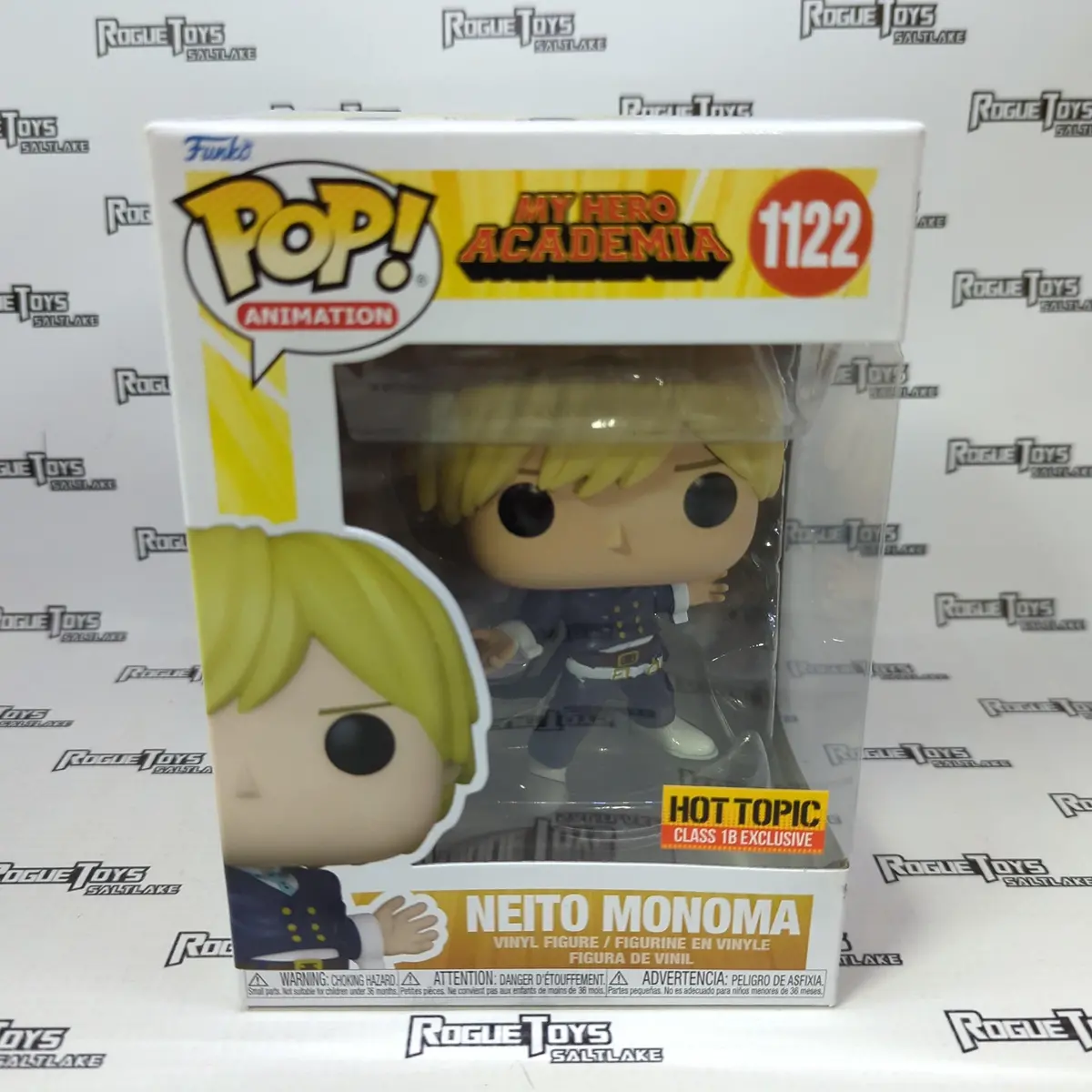Funko Pop! Animation My Hero Academia Neito Monoma (Hot Topic Class 1B Exclusive) 1