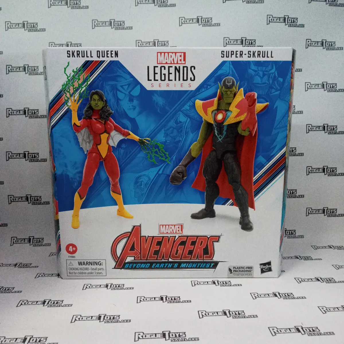 Hasbro Marvel Legends Series Avengers 60Th Anniversary Skrull Queen & Super-Skrull 2-Pack 1