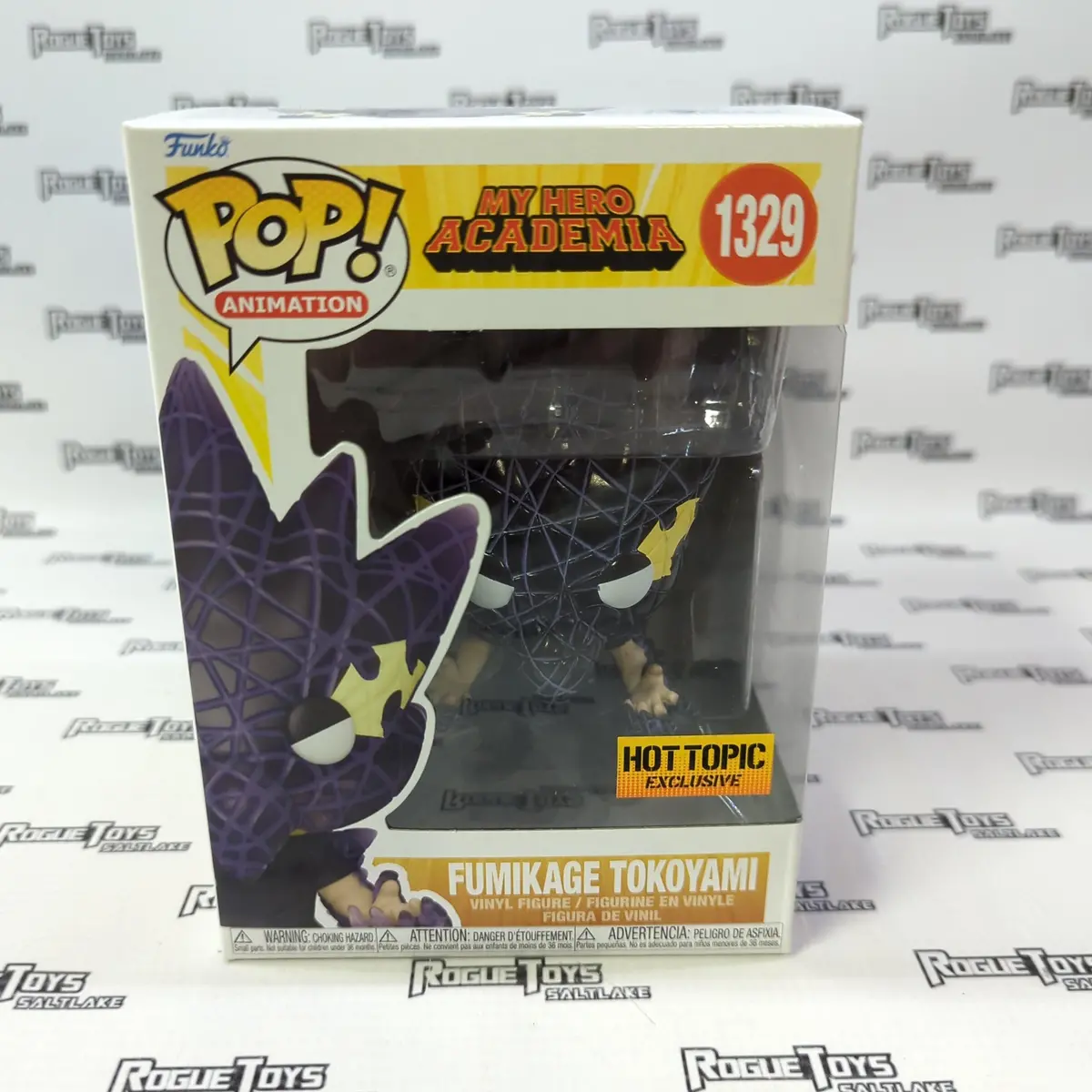 Funko Pop! Animation My Hero Academia Fumikage Tokoyami (Hot Topic Exclusive) 1329 1