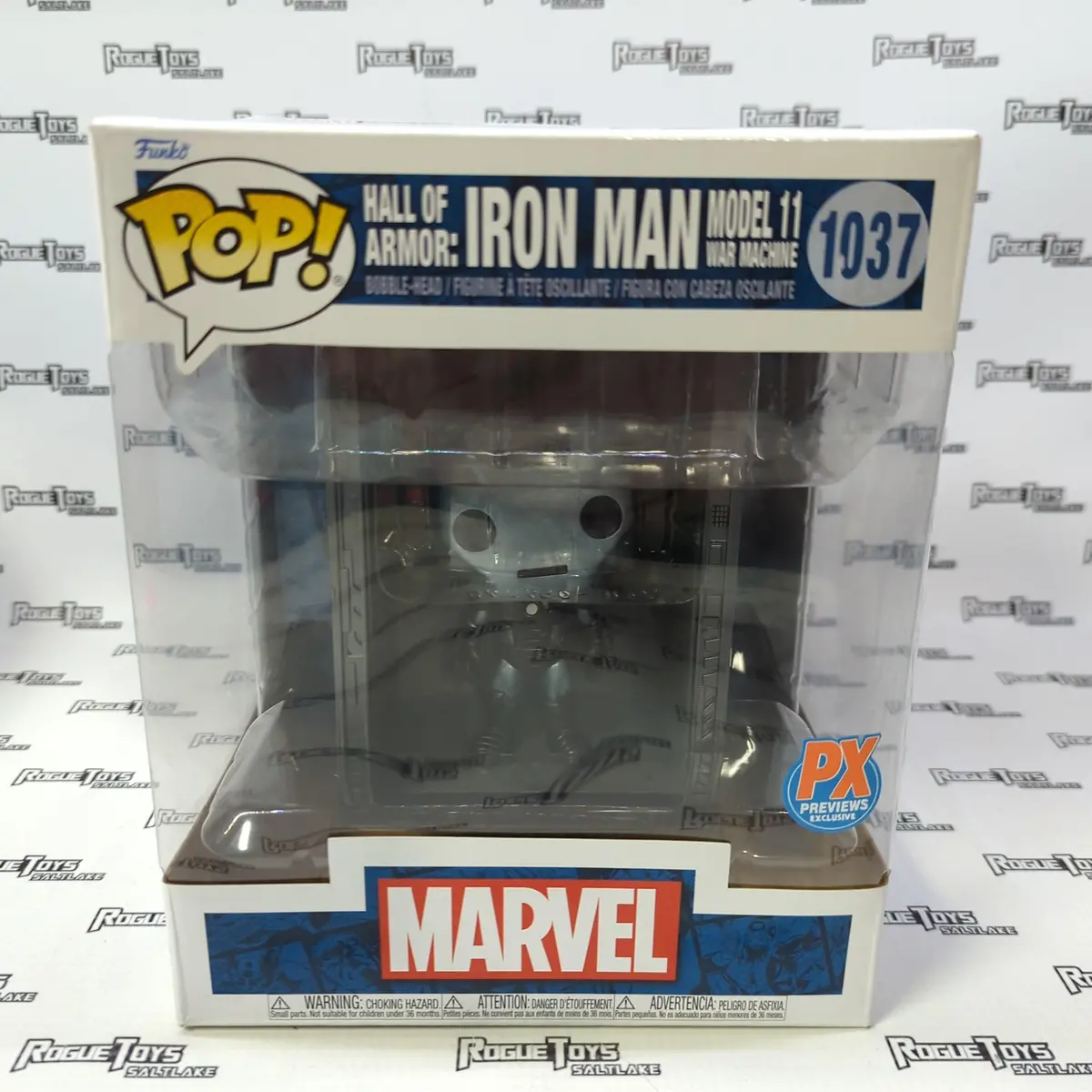 Funko Pop! Marvel Hall Of Armor: Iron Man Model 11 War Machine (Previews Exclusive) 1037 1