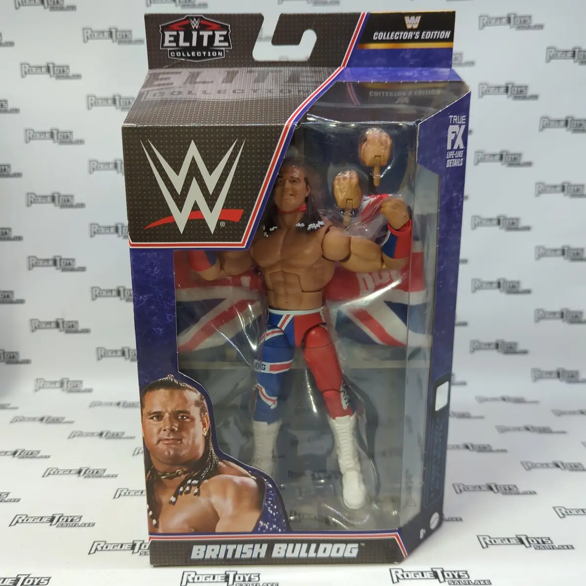 Mattel Wwe Elite Collection Collector's Edition British Bulldog 1