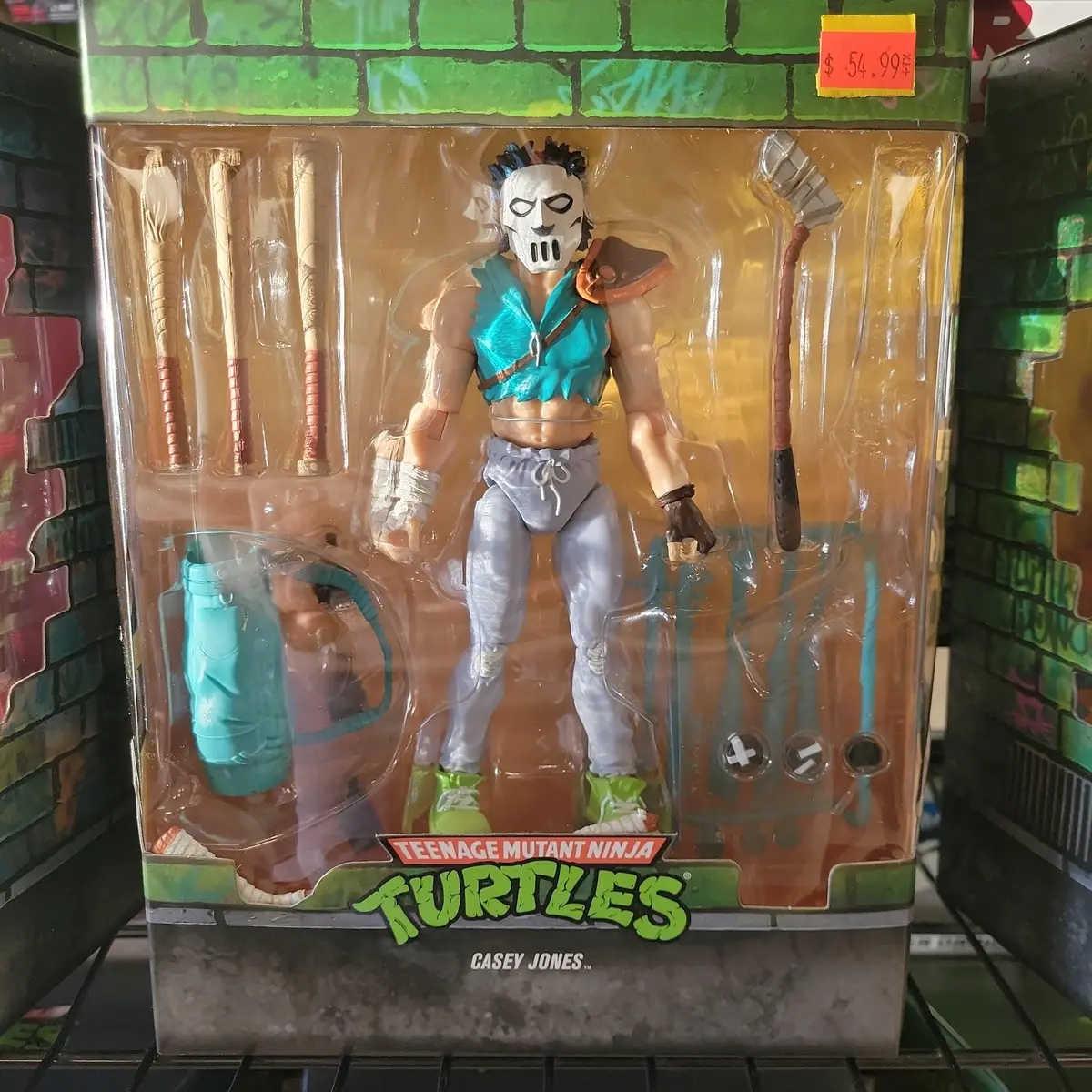Super7 Teenage Mutant Ninja Turtles Casey Jones 1