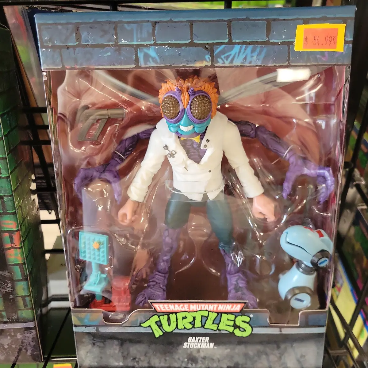 Super 7 Teenage Mutant Ninja Turtles Baxter Stockman 1
