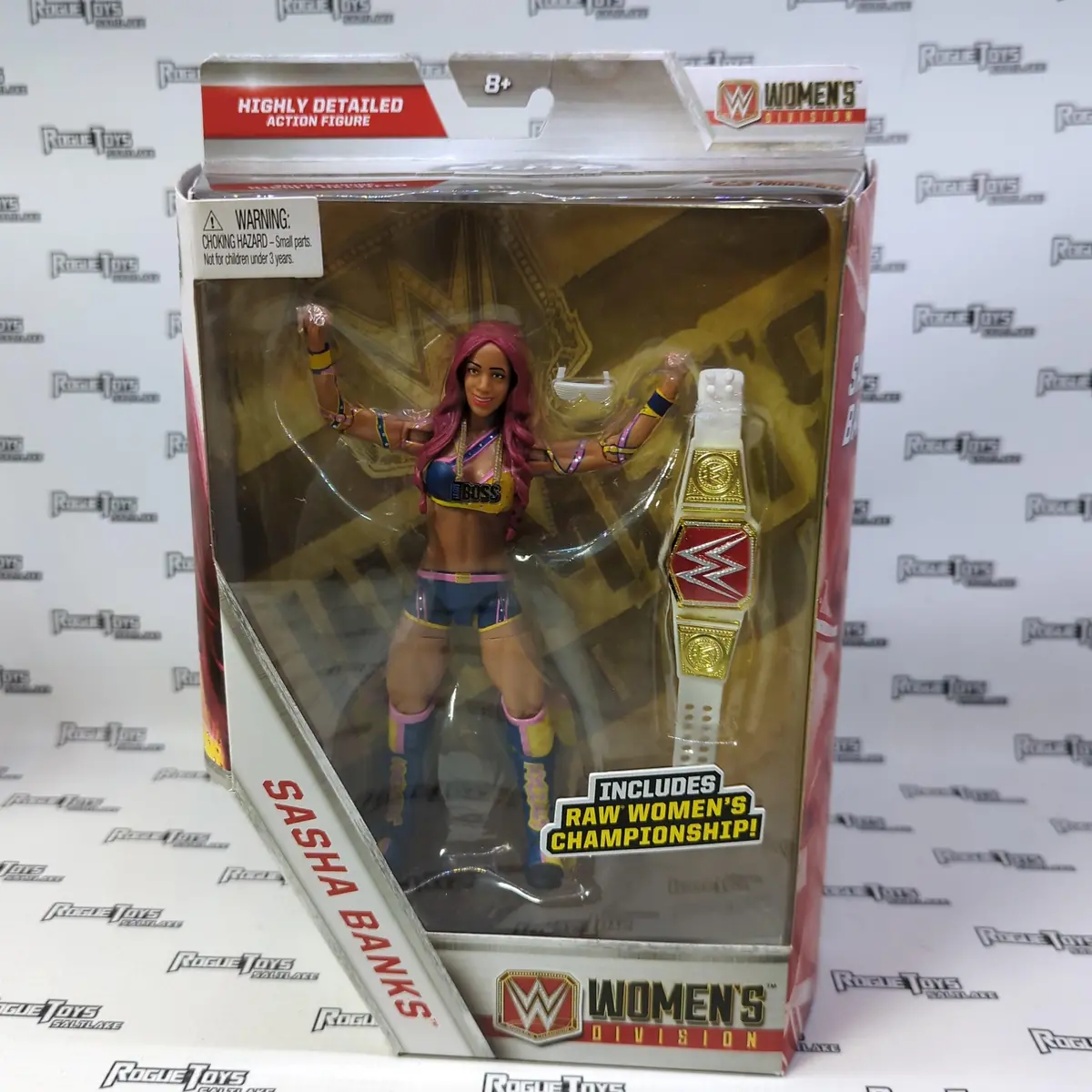 Mattel Wwe Elite Collection Women's Division Sasha Banks 1