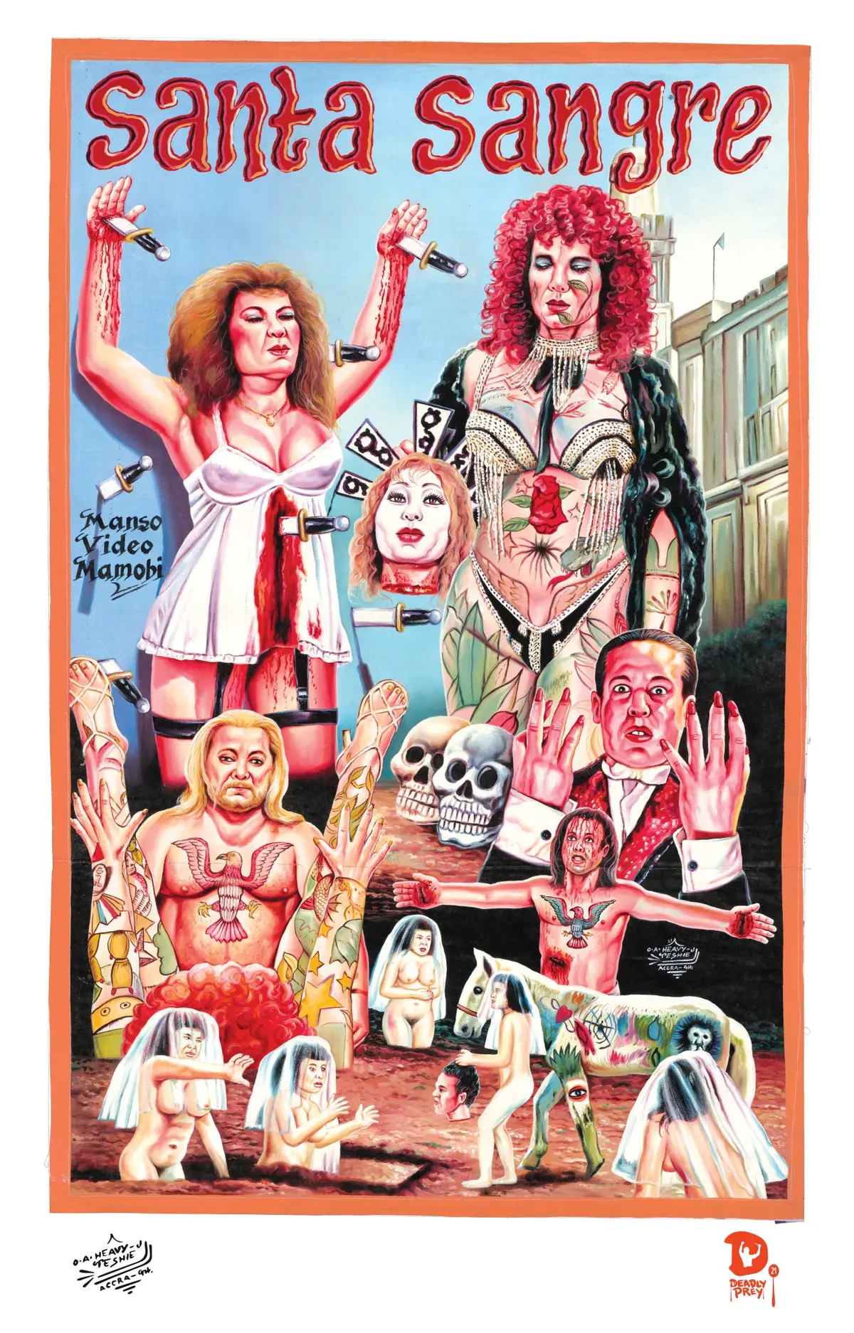 Santa Sangre (High Quality Print) - Heavy J 1