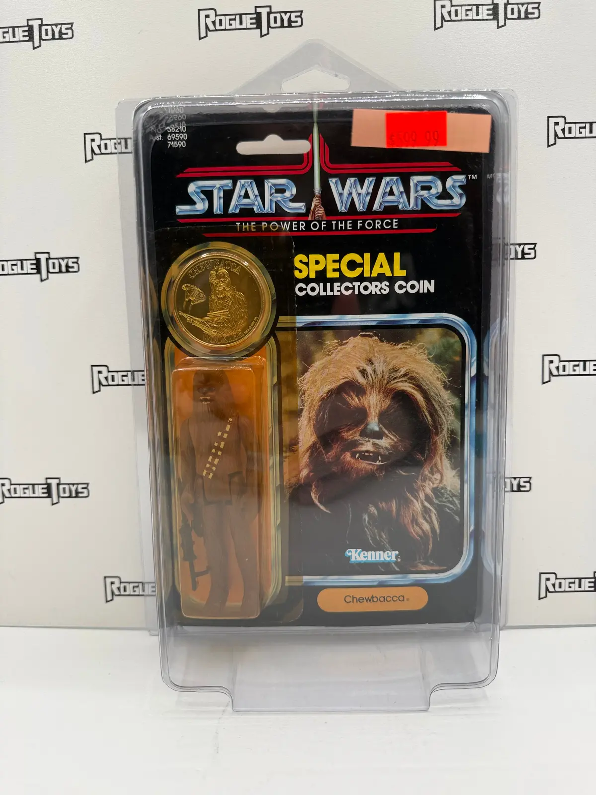 Kenner Star Wars The Power Of The Force Chewbacca W/ Special Collectors Coin 1