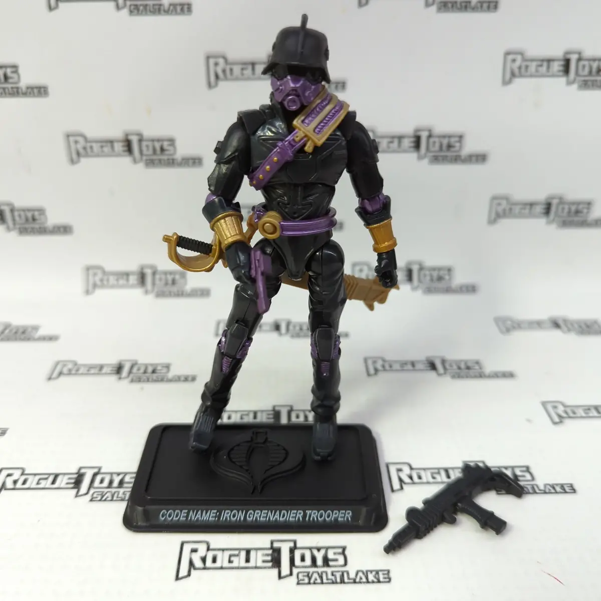 Hasbro G.I. Joe Iron Grenadier Command Set Iron Grenadier Trooper 1