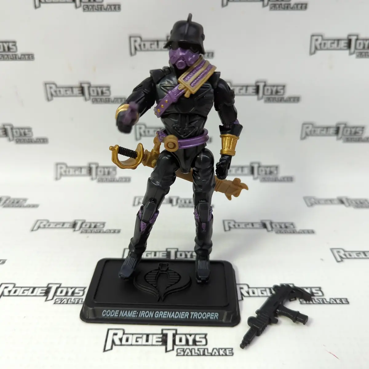 Hasbro G.I. Joe Iron Grenadier Command Set Iron Grenadier Trooper 1