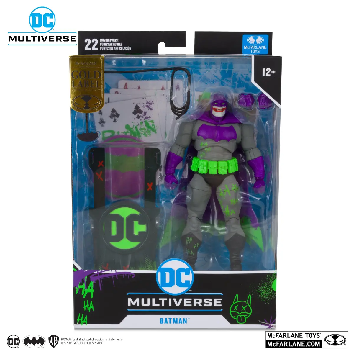 Dc Multiverse - The Dark Knight Returns - Batman (Jokerized) Gold Label Action Figure (17048) 1