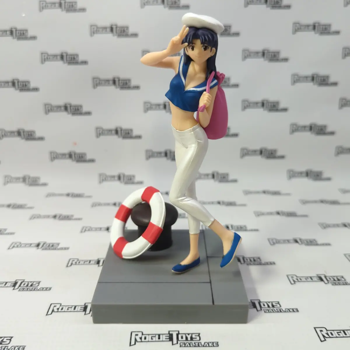Sega Neon Genesis Evangelion Sea Firefly Misato Katsuragi Pvc Statue 1