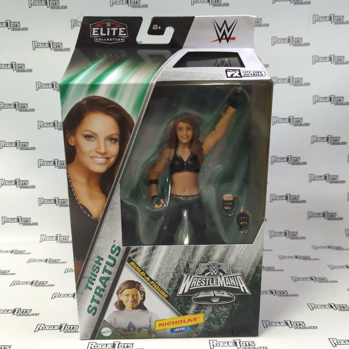 Mattel Wwe Elite Collection Wrestlemania Xl Series Trish Stratus (Nicholas Baf Wave) 1