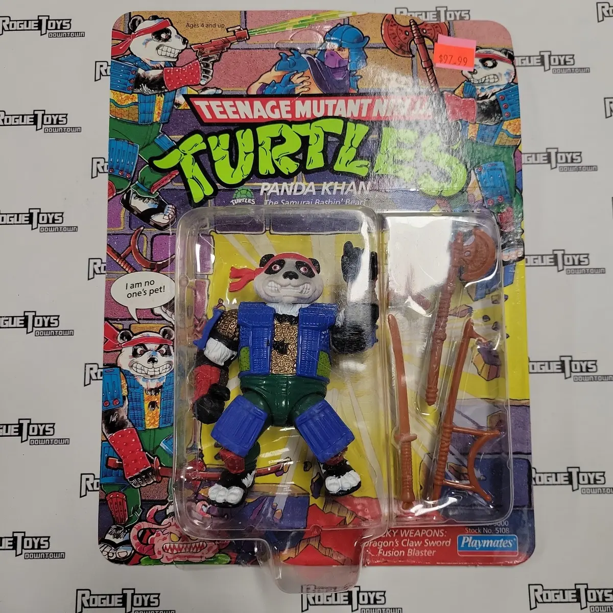 Playmates Vintage Tmnt, 1990, Panda Khan 1