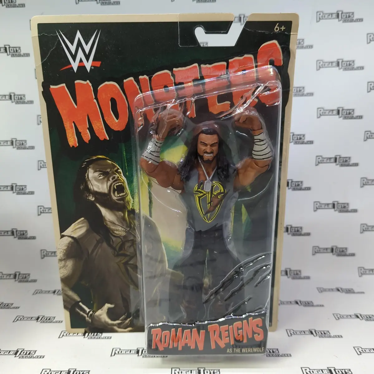 Mattel Wwe Monsters Roman Reigns As The Werewolf 1