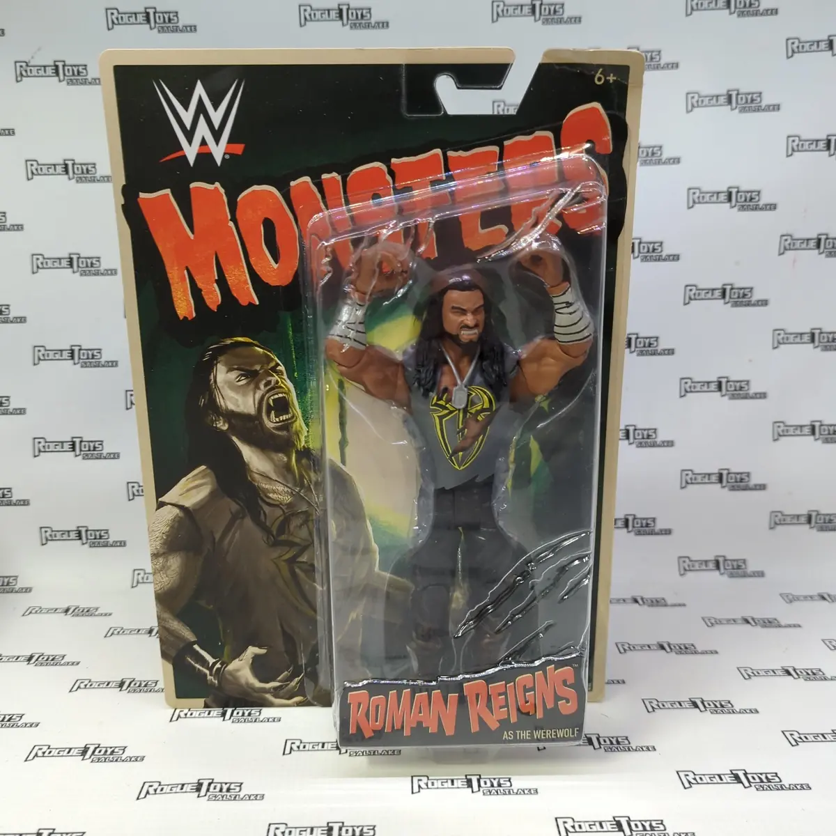 Mattel Wwe Monsters Roman Reigns As The Werewolf 1