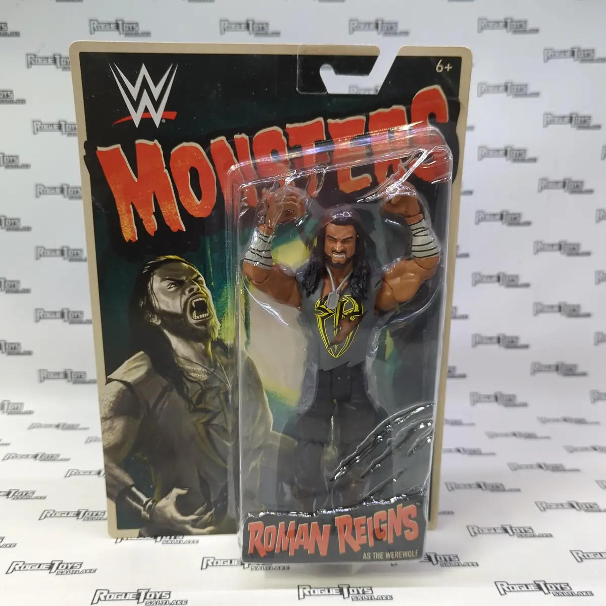 Mattel Wwe Monsters Roman Reigns As The Werewolf 1