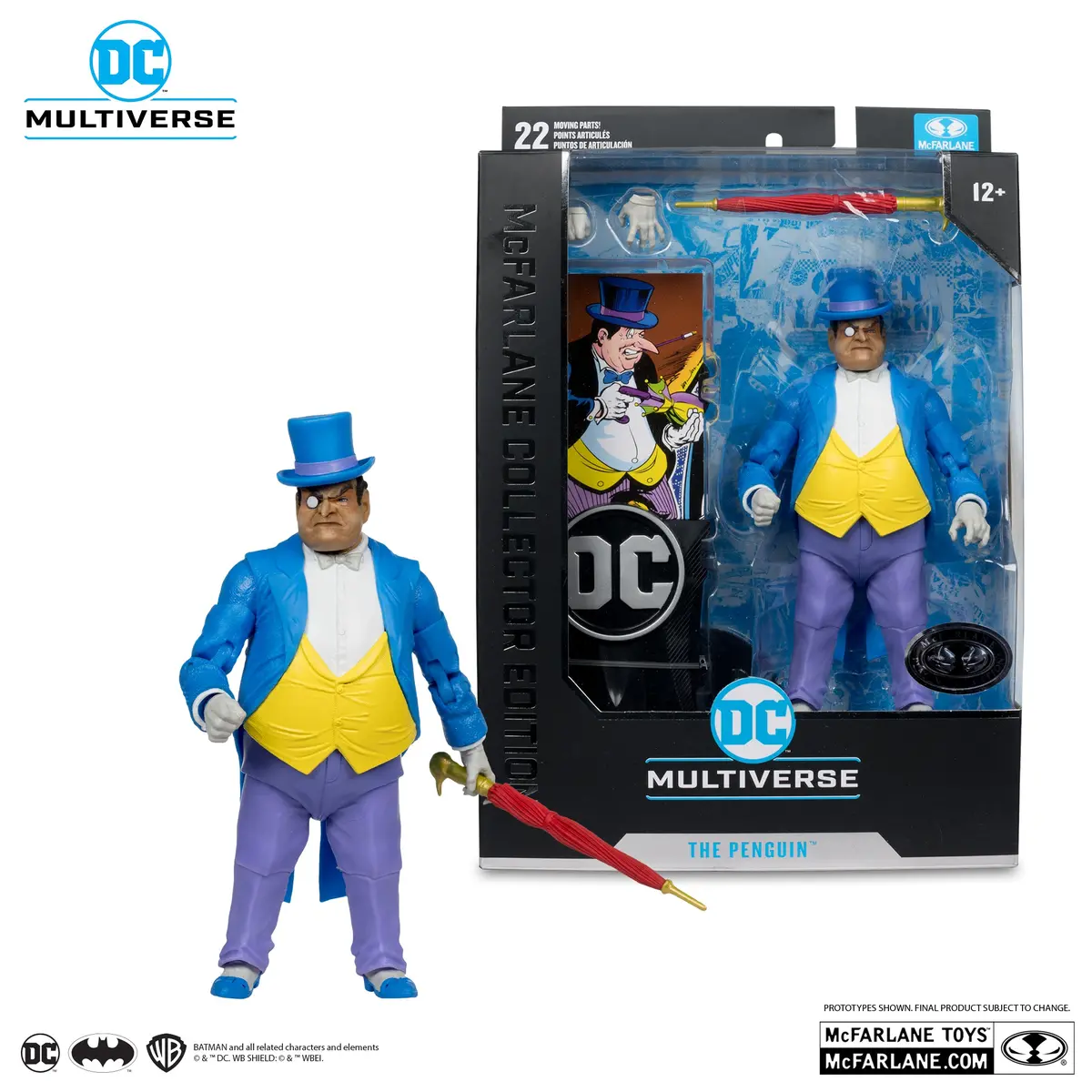 Dc Multiverse Collector #12 - The Penguin (Dc Classic) Platinum Edition Action Figure (17128) Last One! 1
