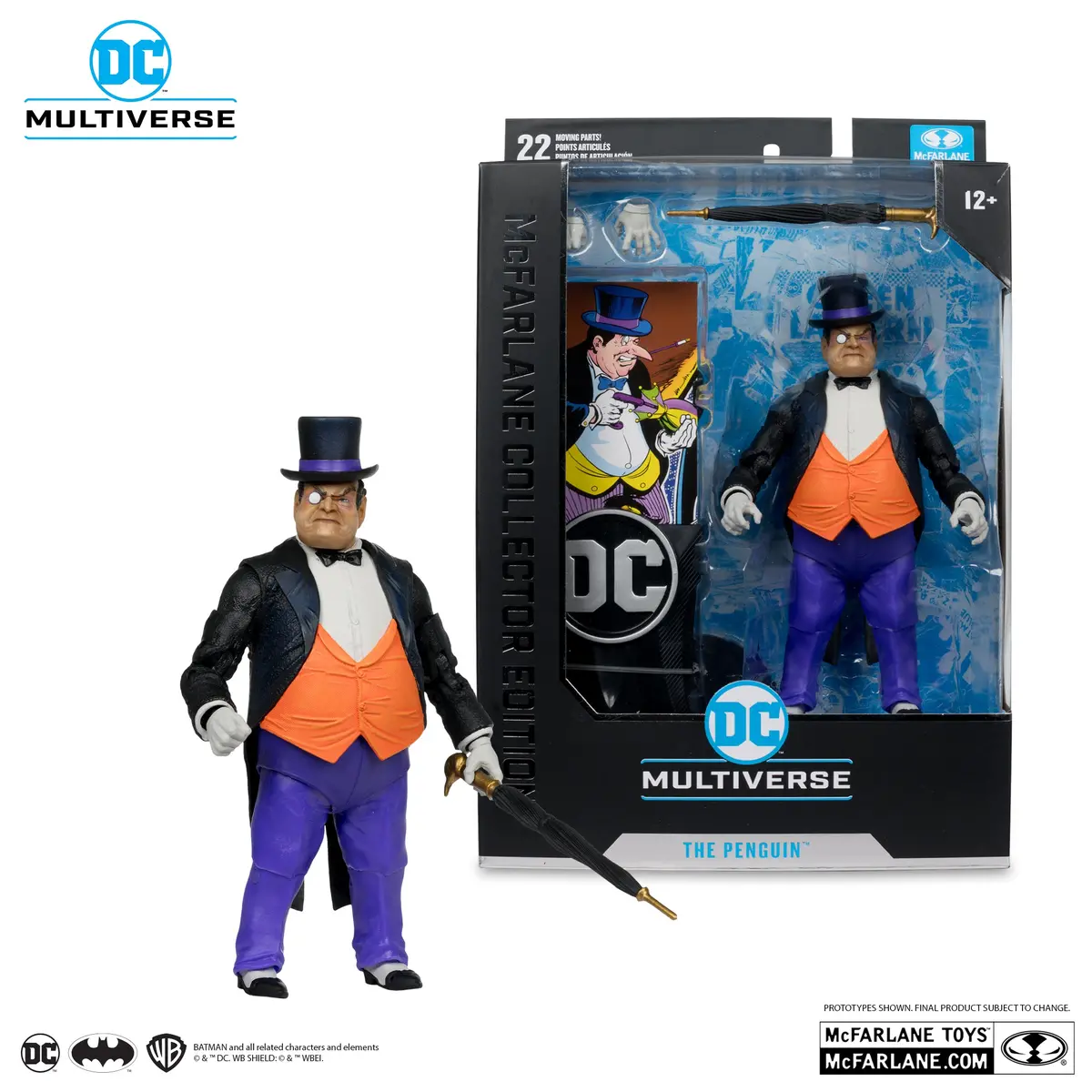 Dc Multiverse Mcfarlane Collector Edition #12 - The Penguin (Dc Classic) Action Figure (17128) Low Stock 1