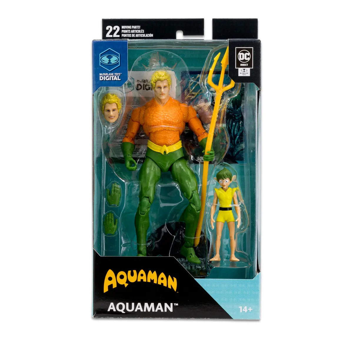 Mcfarlane Toys - Digital - Aquaman (Dc Classic) Action Figure (17146) Low Stock 1
