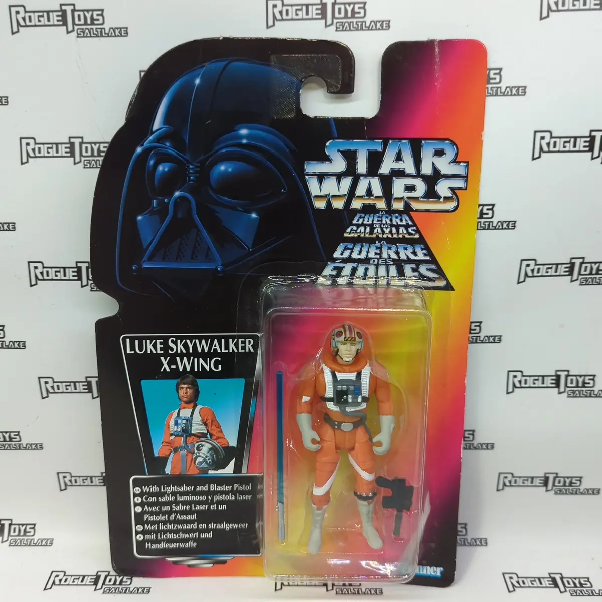 Kenner Star Wars Power Of The Force Luke Skywalker X-Wing (Tri-Logo Card) 1