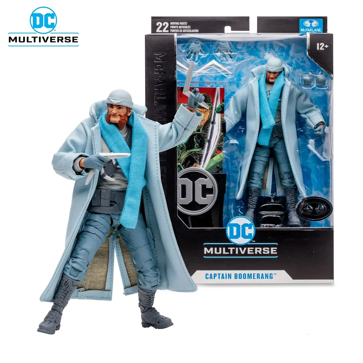 Dc Multiverse Collector #13 - Captain Boomerang (The Flash) Platinum Edition Action Figure (17167) 1