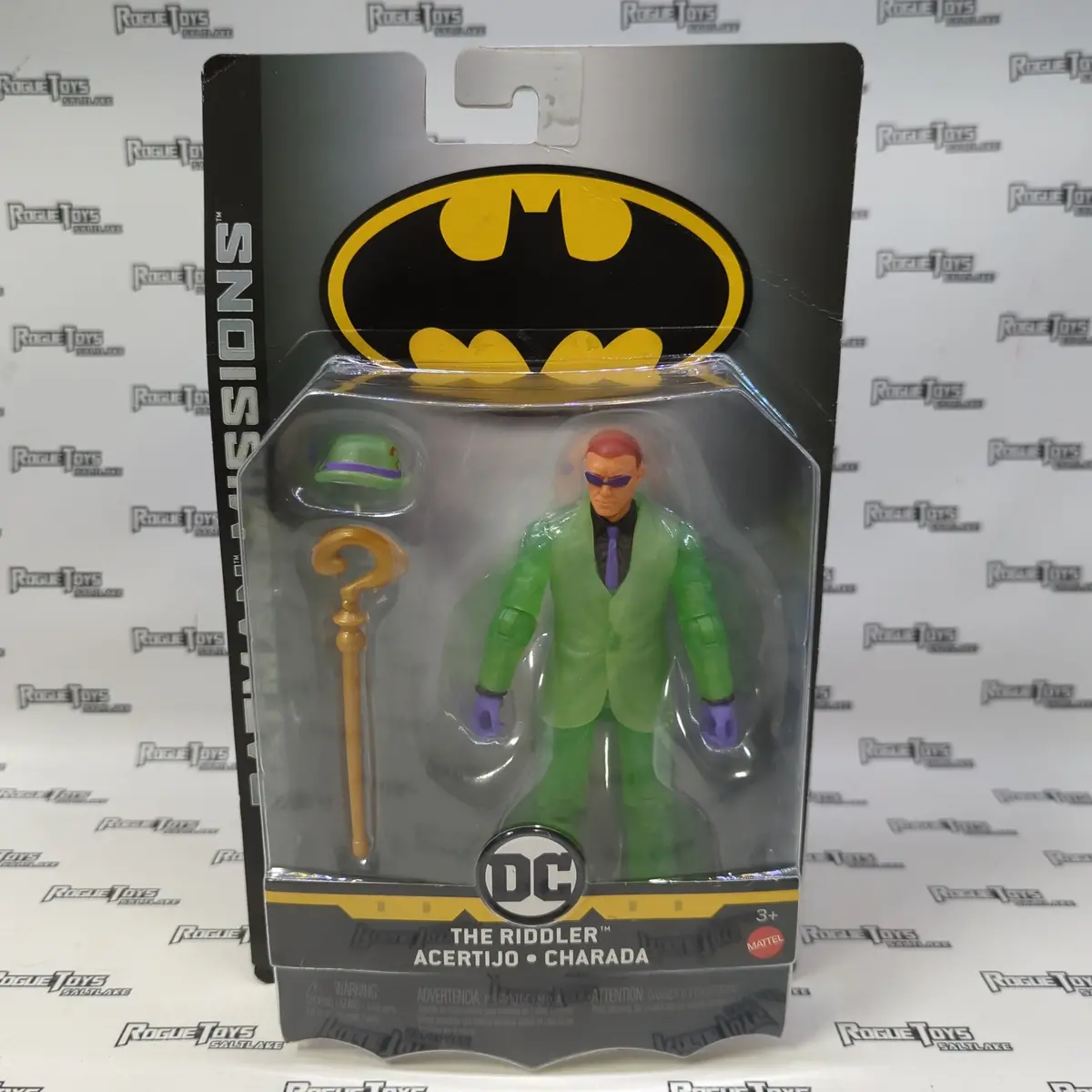 Mattel Dc Comics Batman Missions The Riddler 1