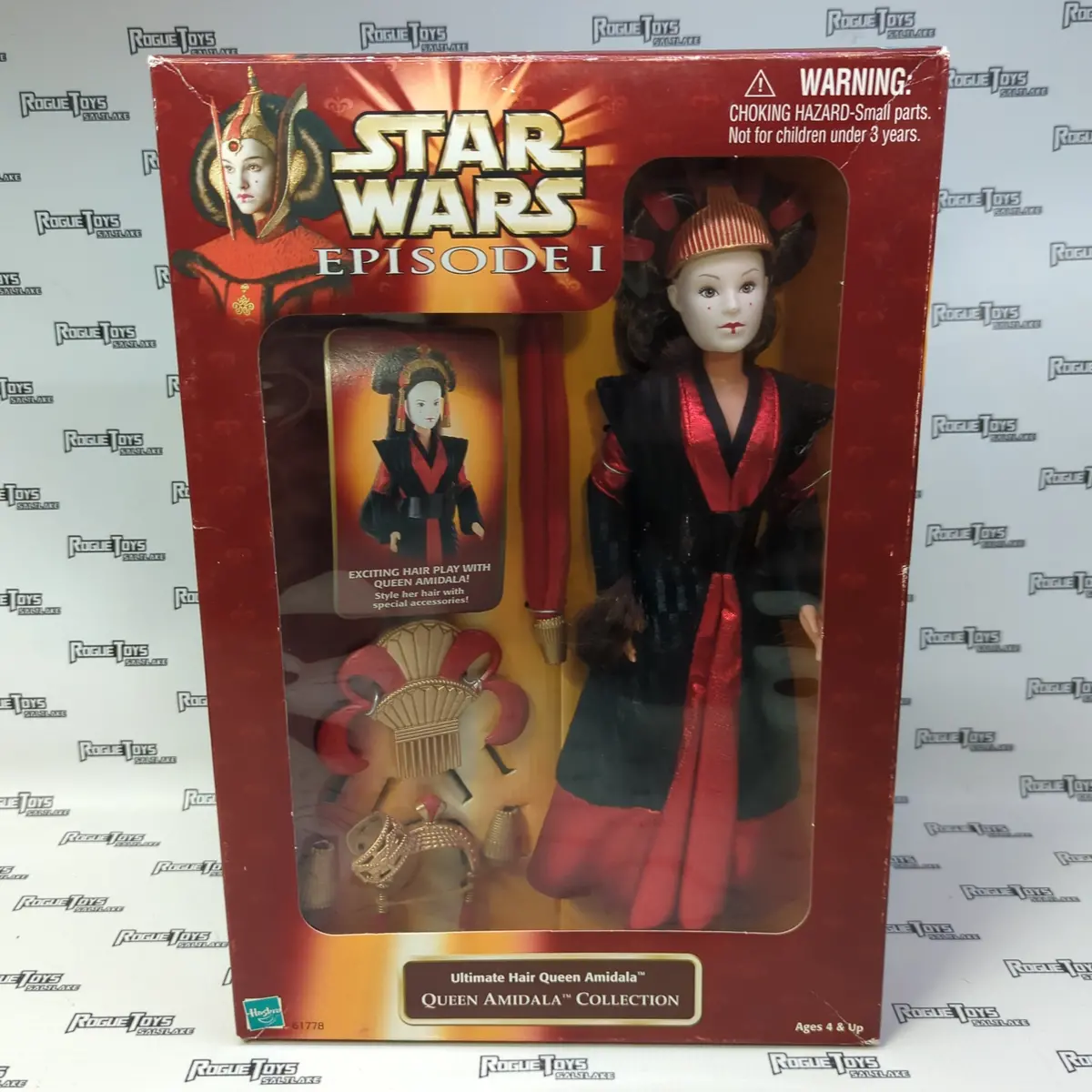 Hasbro Star Wars Episode I Queen Amidala Collection Ultimate Hair Queen Amidala 1