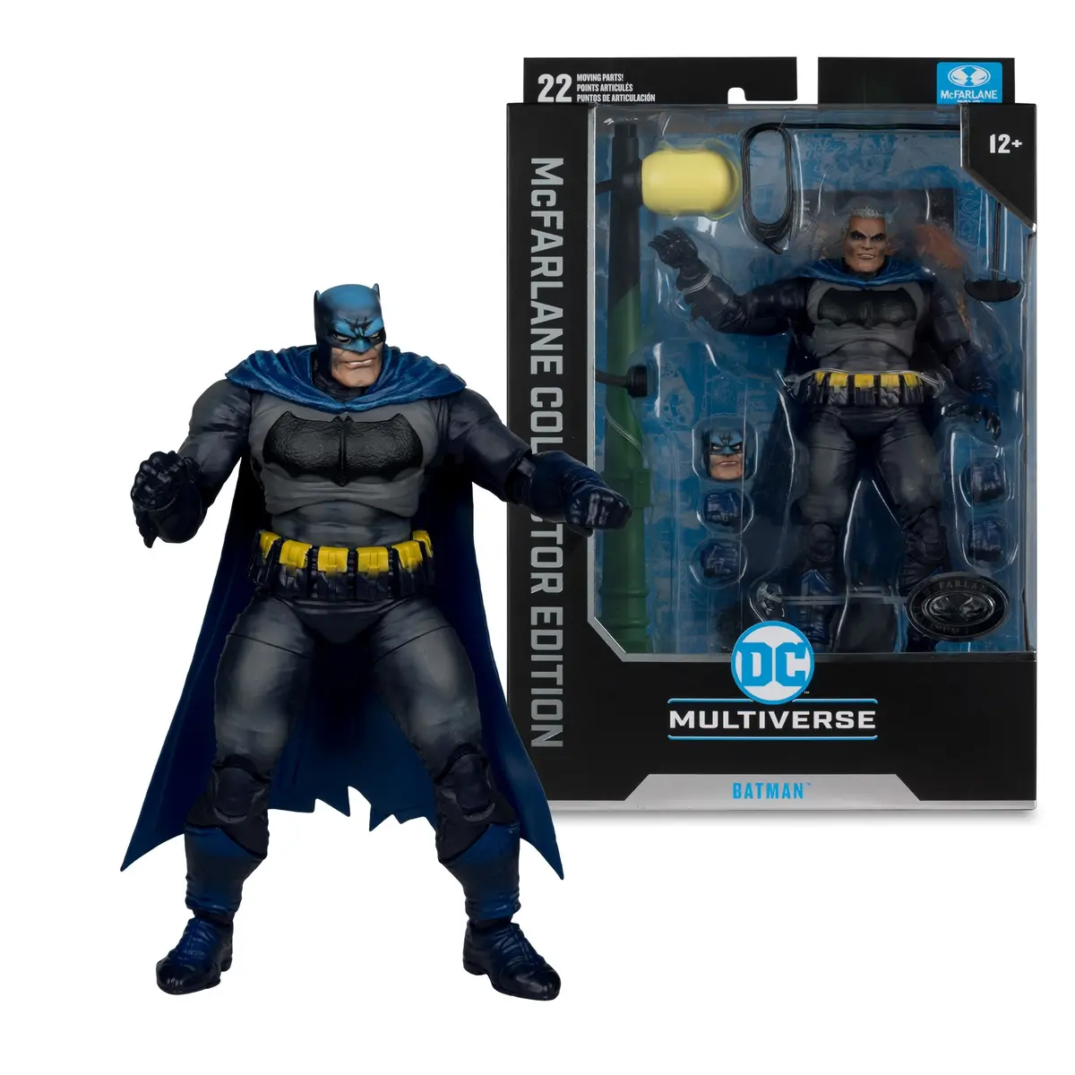 Mcfarlane Collector Edition 21 (Dc Multiverse) Batman (The Dark Knight Returns) Platinum Figure 17246 Last One! 1