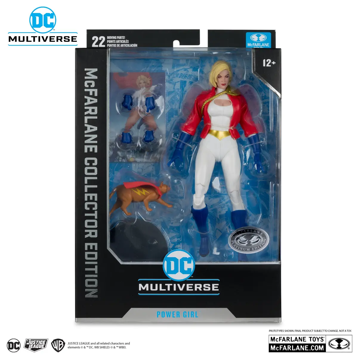 Mcfarlane Collector Edition 31 (Dc Multiverse) Power Girl (Power Girl: Reborn) Platinum Figure 17256 Low Stock 2