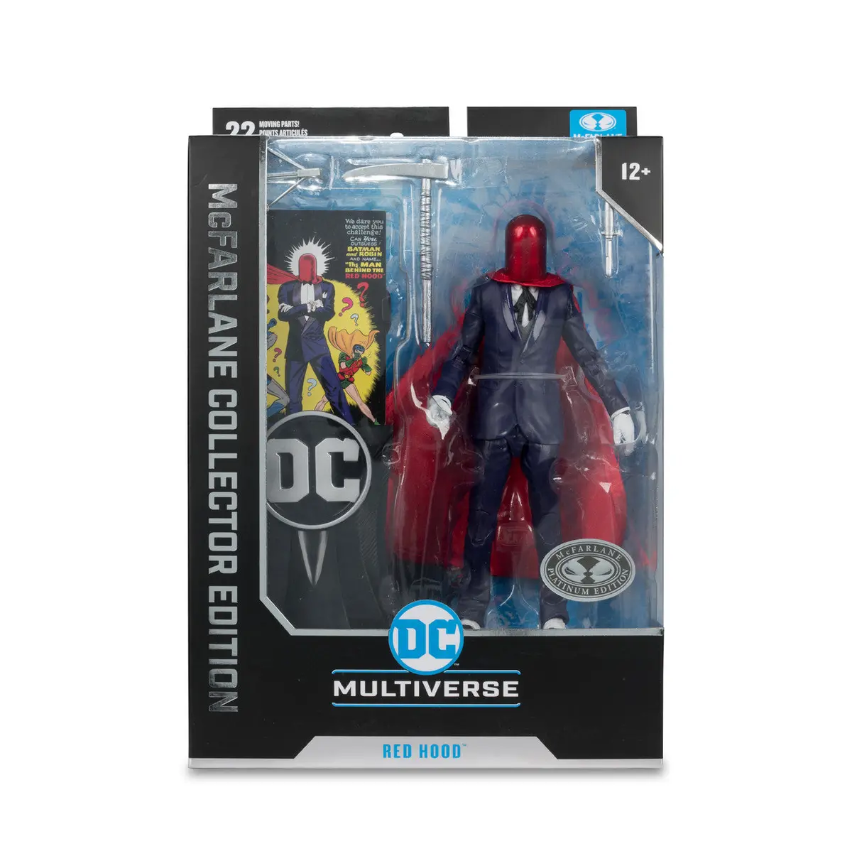 Dc Multiverse Mcfarlane Collector Edition 20 Red Hood: Detective Comics Platinum Action Figure 17269 2