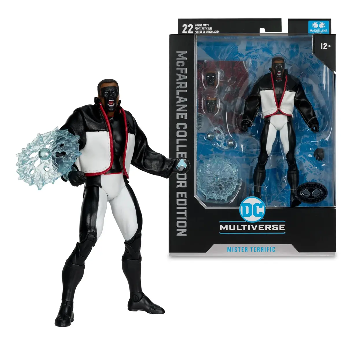 Mcfarlane Collector Edition #27 - Dc Multiverse - Mister Terrific (Jsa) Platinum Action Figure 17279 Last One! 1