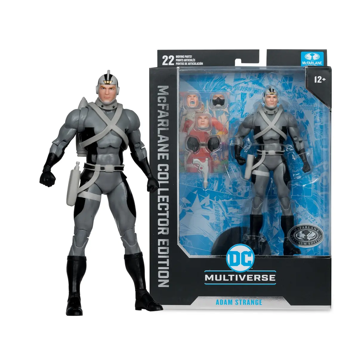 Mcfarlane Collector Edition #33 - Dc Multiverse - Adam Strange (Strange Adventures) Platinum (17316) Last One! 1