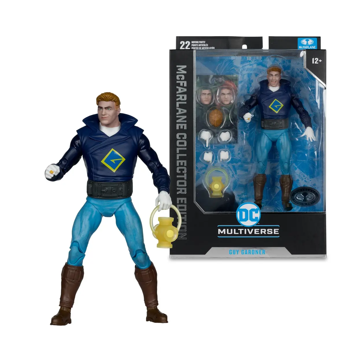 Mcfarlane Collector Edition #32 (Dc Multiverse) Guy Gardner (Green Lantern Corps) Platinum (17317) Low Stock 1
