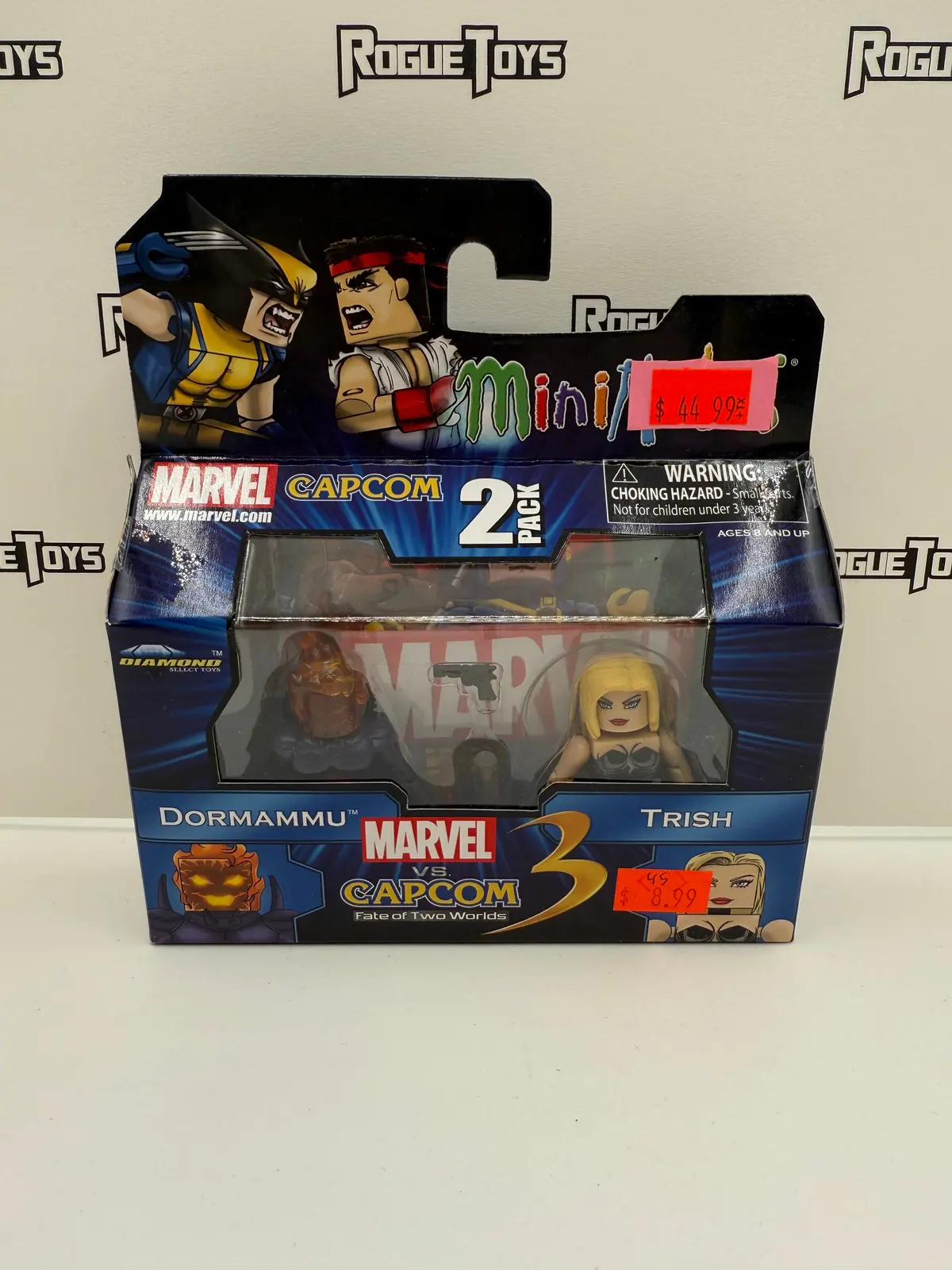 Diamond Select Toys Marvel Vs. Capcom 3: Fate Of Two Worlds Minimates Dormammu & Trish 2-Pack 1